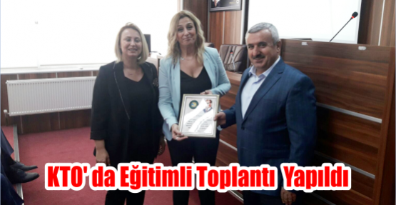KTO’da meclis ve bayramlaşma bir arada yapıldı
