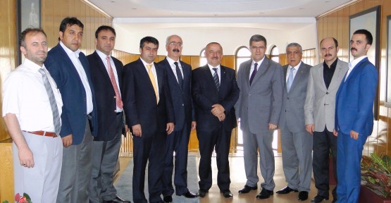  KTO Yönetiminden Nuh Çimento’ya Ziyaret