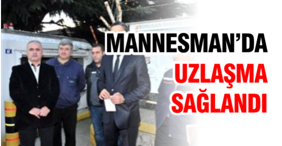 Mannesman'da uzlaşma sağlandı