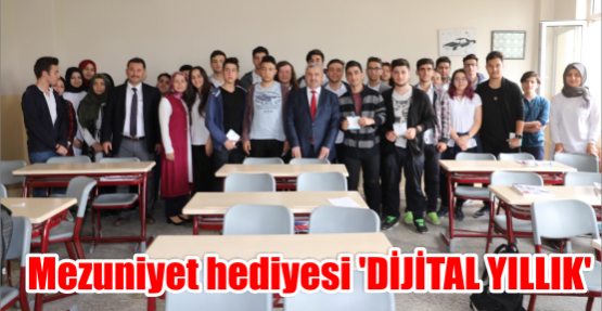 Mezuniyet hediyesi ‘DİJİTAL YILLIK’