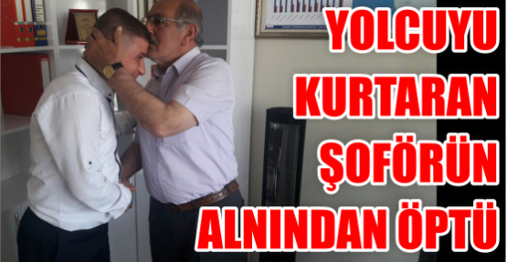 Minibüs Şoförü Hayatını Kurtardı 