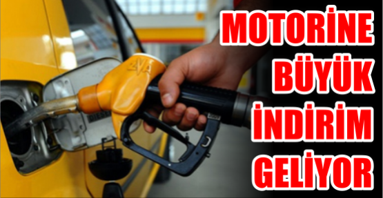Motorine indirim geliyor