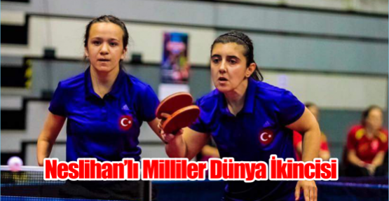   Neslihan’lı Milliler Dünya İkincisi