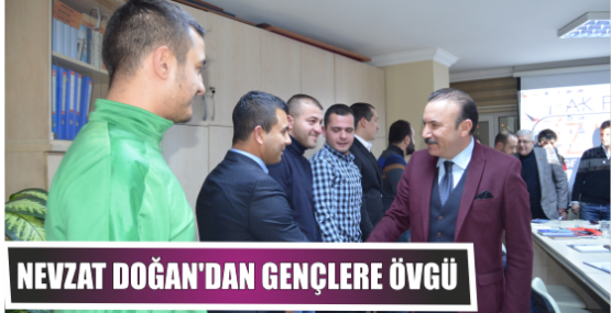 Nevzat Doğan’dan İzmit’li gençlere övgü