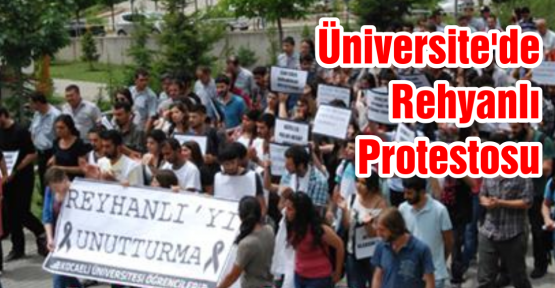 Öğrenciler Reyhanlı'yı Protesto ettiler