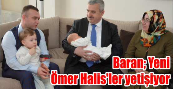 Ömer Halis bebeklere ‘Hoş Geldin’ dedi