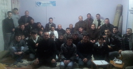 Saadet Hereke Kışla Düzünde Mahalle divanı Yaptı