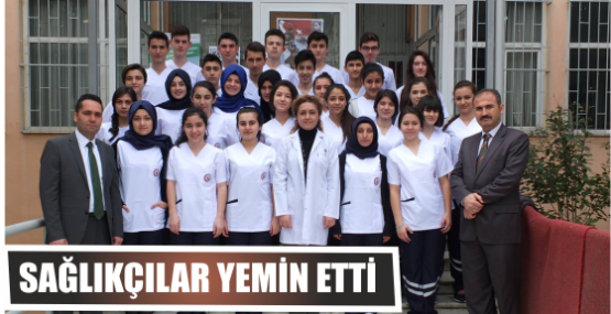 Sağlıkçılar yemin etti