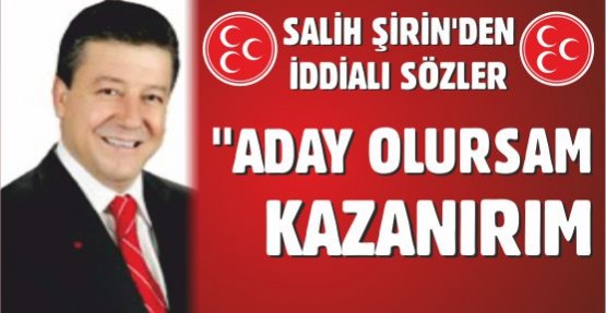 Salih Şirin 15 Mayıs'ta açıklıyor!