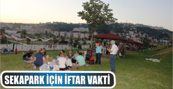 Sekapark için iftar vakti