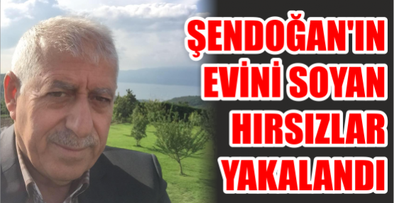 Şendoğan'ın Evini Soyan Hırsızlar Yakalandı