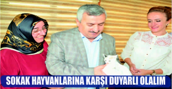 SOKAK HAYVANLARINA KARŞI DUYARLI OLALIM