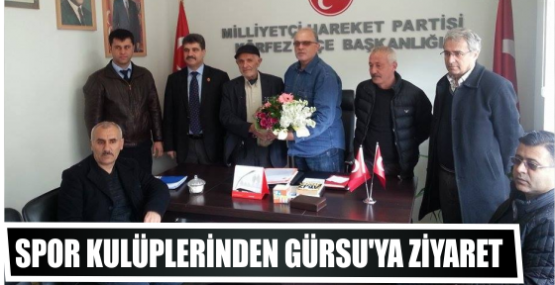 Spor kulüplerinden Gürsu’ya ziyaret
