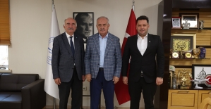 DSP Heyeti Başkan Aygün’e Konuk Oldu