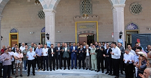 Ümmet Camii Dualarla Açıldı