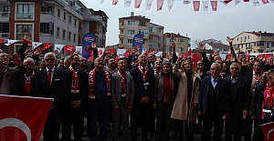 CHP,  Mimar Sinan Mahallesi'nde Seçim Koordinasyon Merkezi'ni Açtı