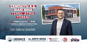 Çenesuyu İdari Binasının Temeli Atılıyor