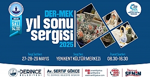 DER-MEK Yıl Sonu Sergisiyle  Emekler Gün Yüzüne Çıkıyor