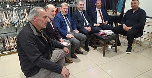 Saadet Partisi Heyetinden Esnaf Ziyareti:...