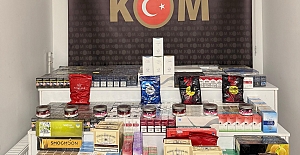 TEM'de Durdurulan Araçta Kaçak Tütün ve Çay Ele Geçirildi