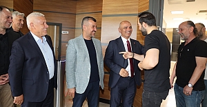 Başkan Söğüt Personelle Bayramlaştı