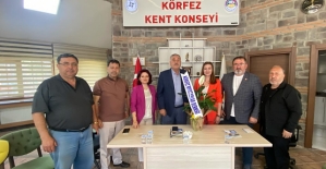 Kent Konseyi Başkanı Ahmet Önal Bu Kez Körfez’li Muhtarlari Ağırladı