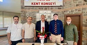 Körfez Kent Konseyi Başkanı Önal, KOÜ Heyetini Ağırladı