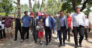 Başkan Büyükakın, TÜGVA Gençliğini Yalnız Bırakmadı