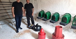 Büyükşehir’den Üreticiye Tavuk Yemi Ve Ekipman Desteği