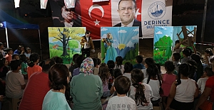 Çocukların Yaz Neşesi Çınarlıda...