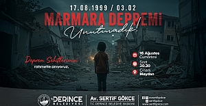 Deprem Şehitlerimiz Dualarla Anılacak   