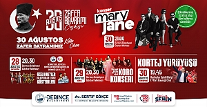 Derincede 30 Ağustos Zafer Bayramı...