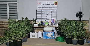EVİNİ UYUŞTURUCU SERASINA ÇEVİRDİ