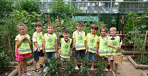 Lokomotif Çocuk Köyü’nde Hasat Sevinci