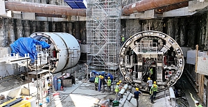Metro Tünelini Açacak Dev Köstebekler Geldi!