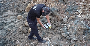 ZEMİN İYİLEŞTİRME ÇALIŞMASI SIRASINDA DOĞAL GAZ BORUSU DELİNDİ