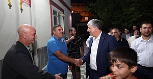 Başkan Ömeroğlu Mimar Sinan Mahallesi’nde Vatandaşlarla Buluştu
