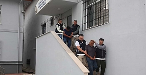 FİRARİ HÜKÜMLÜ VE 2 GÖÇMEN KAÇAKÇISI TUTUKLANDI