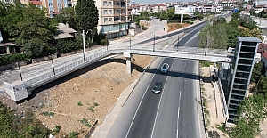 Gebze’deki Üst Geçit Asansörüne Bakım Çalışması