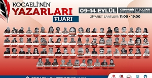 Kocaeli’nin Yazarları Okurlarıyla Buluşuyor