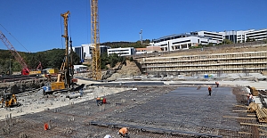 KOÜ Camii Ve Otopark Projesi İlerliyor