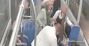 NEFES ALAMAYAN ÇOCUĞU OTOBÜS ŞOFÖRÜ HAYATA DÖNDÜRDÜ