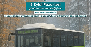 Toplu Taşımada Kış Tarifesi Düzenlemesi