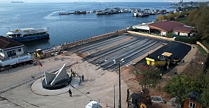 1 Mart Vapur İskelesi Otoparkı Yüzde 85 Tamam