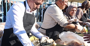 1 Ton Hamsi Vatandaşlara İkram Edilecek