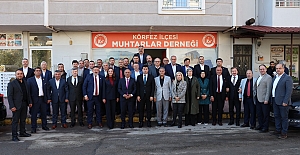 BAŞKAN ŞENER SÖĞÜT, MUHTARLARLA BİR ARAYA GELDİ