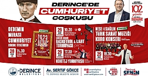 Derince’de Cumhuriyet Coşkusu