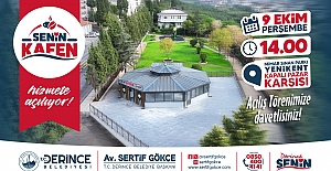 Derince’ye Yeni Bir Yaşam Alanı: Senin Kafen Açılıyor