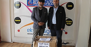 Gazeteci Eranıl’dan Şehit Kütüphanesine Anlamlı Kitap Bağışı