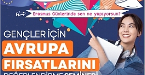 İzmit Belediyesinden Gençlere Avrupa Fırsatları Semineri